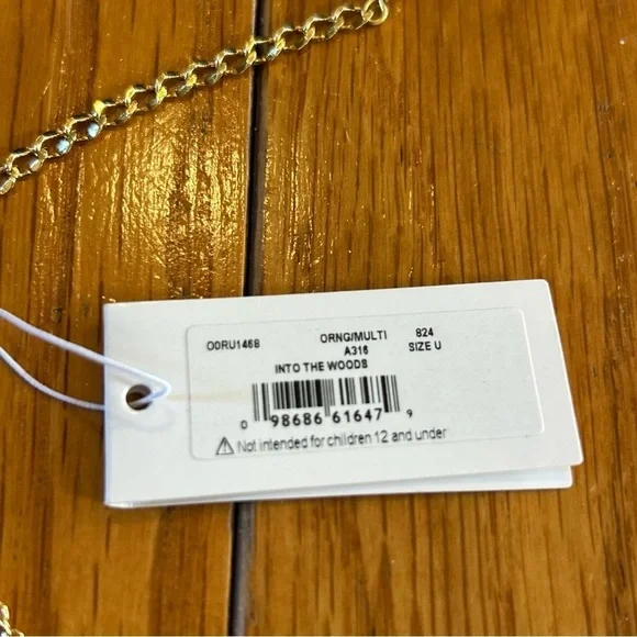 NEW KATE SPADE 12K Gold-Plated ‘Into The Woods’ Fox Pendant Necklace w/ KS Bag - Picture 4 of 5